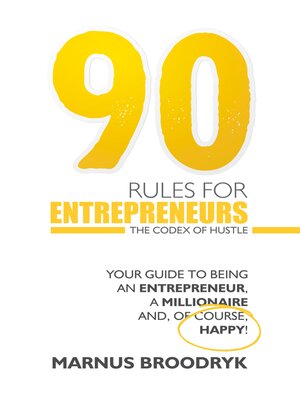 cover image of 90 Rules for Entrepreneurs